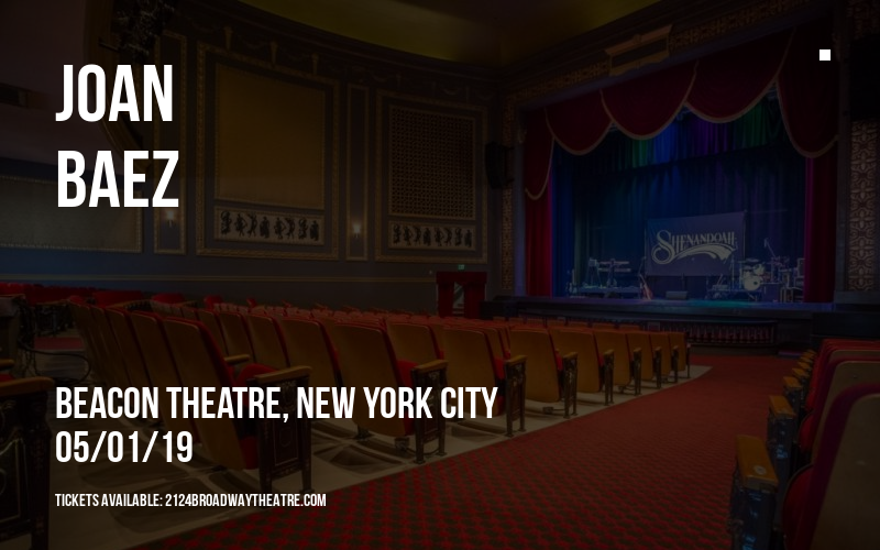 Joan Baez at Beacon Theatre tickets Joan Baez at Beacon Theatre