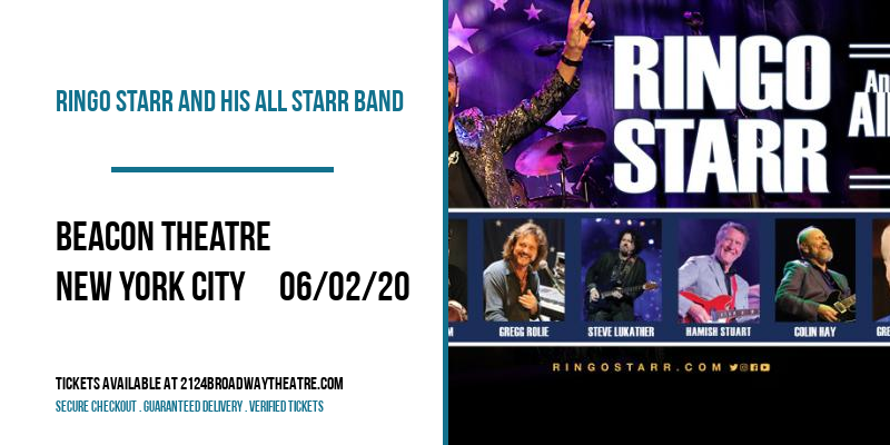 Ringo Starr and His All Starr Band at Beacon Theatre tickets Ringo Starr and His All Starr Band at Beacon Theatre