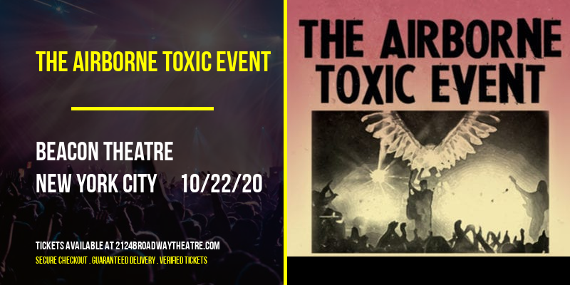 The Airborne Toxic Event at Beacon Theatre tickets The Airborne Toxic Event at Beacon Theatre