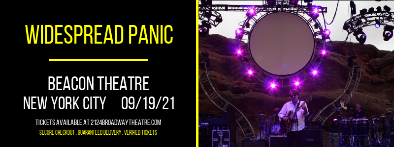Widespread Panic at Beacon Theatre tickets Widespread Panic at Beacon Theatre