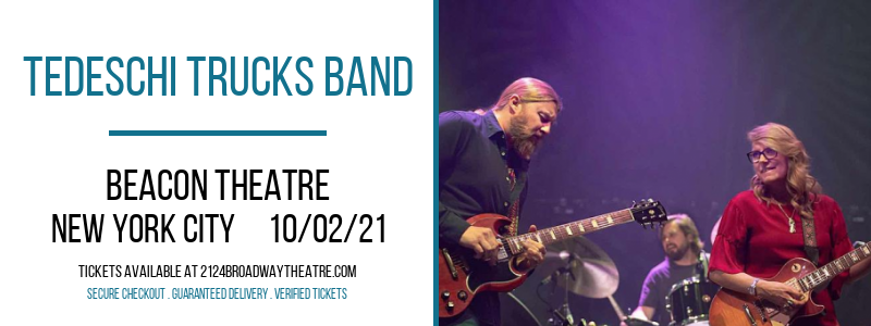 Tedeschi Trucks Band at Beacon Theatre tickets Tedeschi Trucks Band at Beacon Theatre