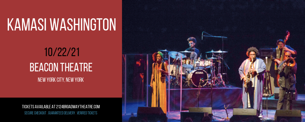 Kamasi Washington at Beacon Theatre tickets Kamasi Washington at Beacon Theatre