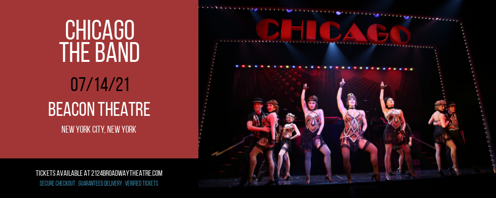 Chicago - The Band at Beacon Theatre tickets Chicago - The Band at Beacon Theatre