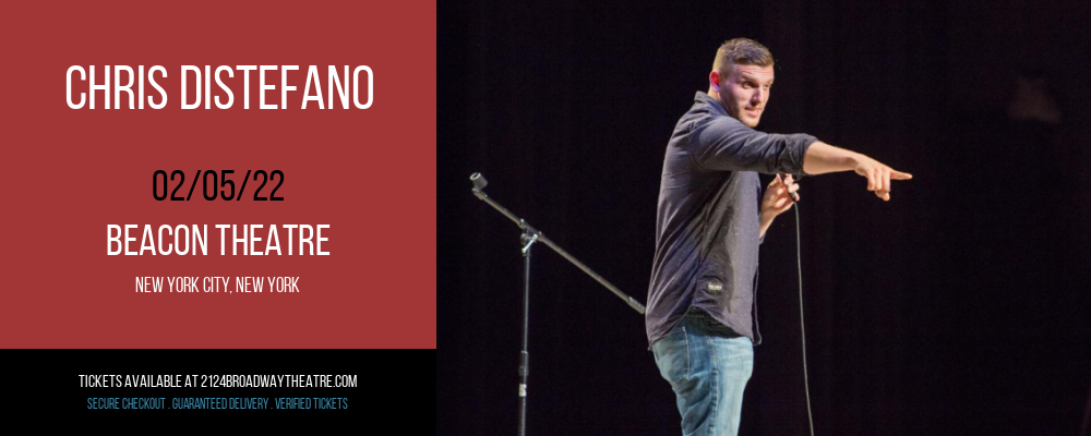 Chris Distefano at Beacon Theatre tickets Chris Distefano at Beacon Theatre