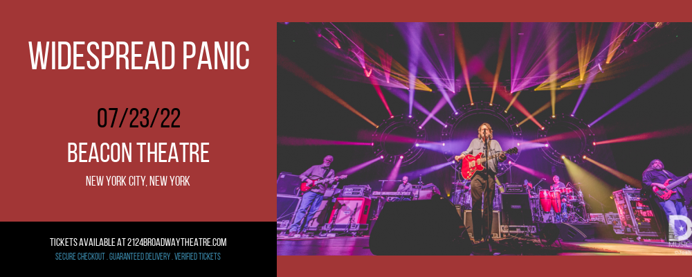 Widespread Panic at Beacon Theatre tickets Widespread Panic at Beacon Theatre