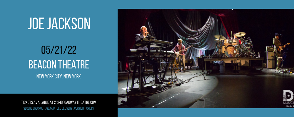 Joe Jackson at Beacon Theatre tickets Joe Jackson at Beacon Theatre