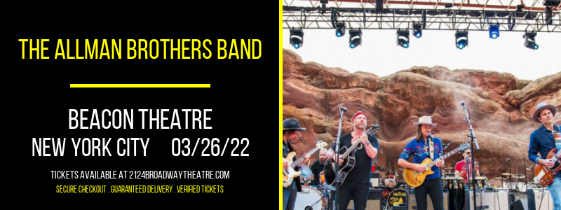 The Allman Brothers Band at Beacon Theatre