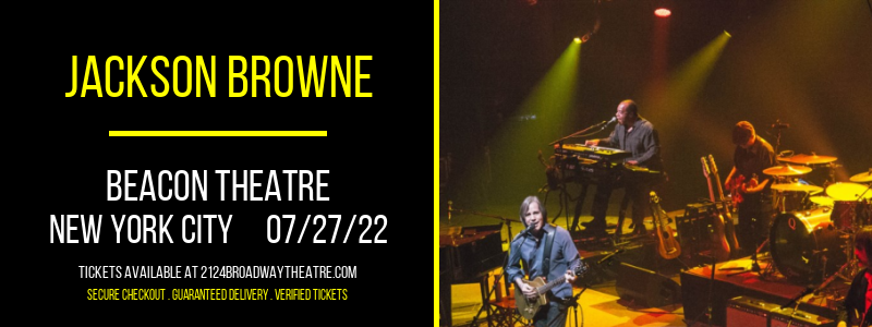 Jackson Browne at Beacon Theatre tickets Jackson Browne at Beacon Theatre