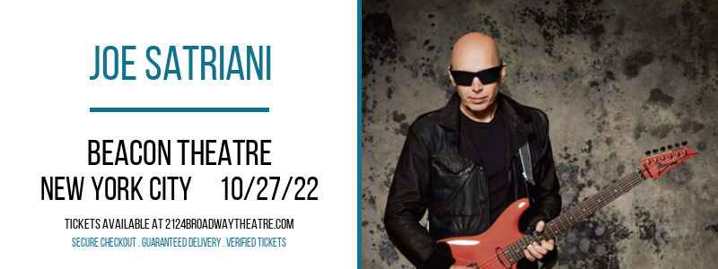 Joe Satriani at Beacon Theatre