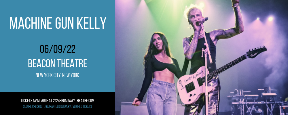 Machine Gun Kelly at Beacon Theatre tickets Machine Gun Kelly at Beacon Theatre