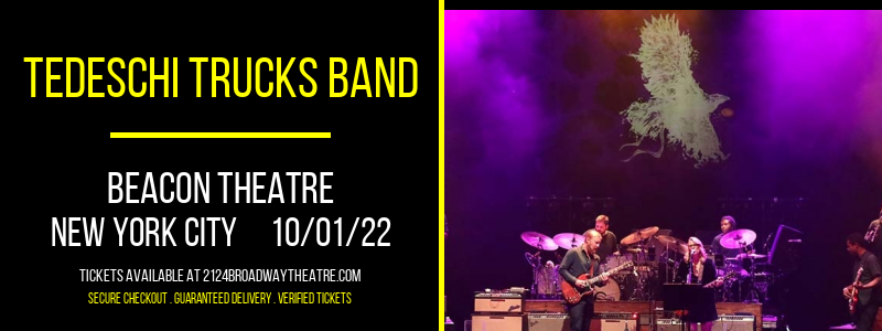 Tedeschi Trucks Band at Beacon Theatre tickets Tedeschi Trucks Band at Beacon Theatre