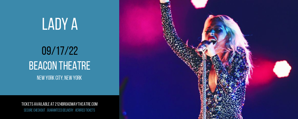Lady A at Beacon Theatre tickets Lady A at Beacon Theatre