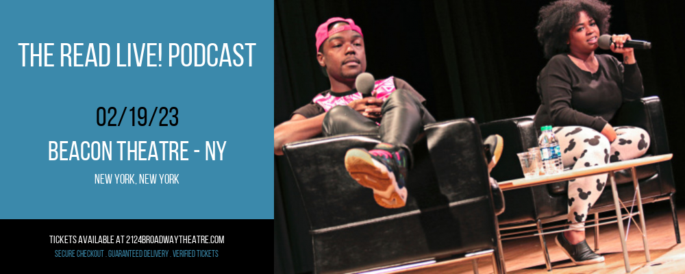 The Read Live! Podcast at Beacon Theatre tickets The Read Live! Podcast at Beacon Theatre
