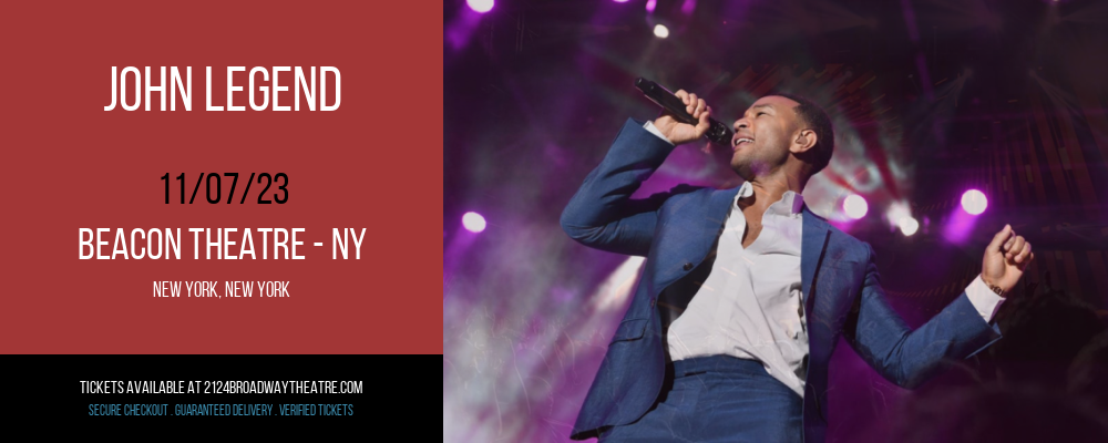John Legend at Beacon Theatre - NY
