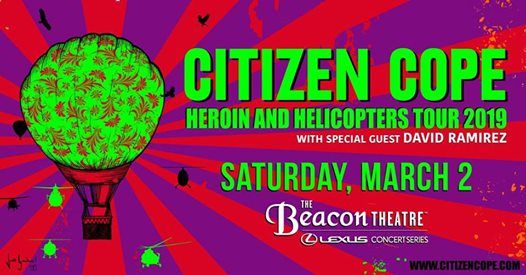 Citizen Cope at Beacon Theatre