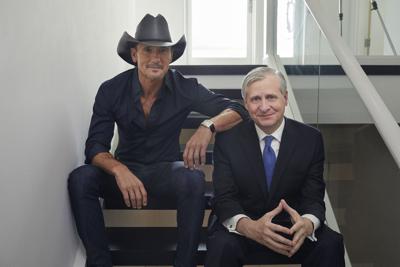 Tim McGraw & Jon Meacham at Beacon Theatre