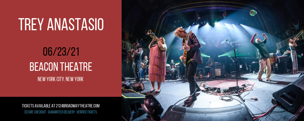 Trey Anastasio at Beacon Theatre tickets Trey Anastasio at Beacon Theatre