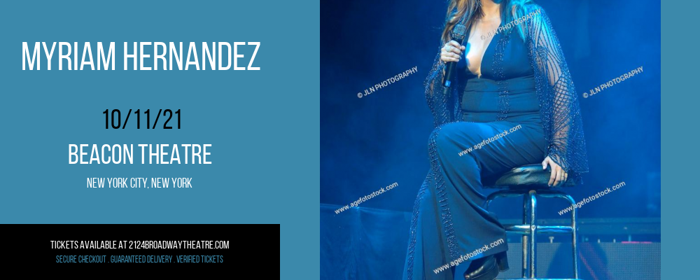 Myriam Hernandez at Beacon Theatre