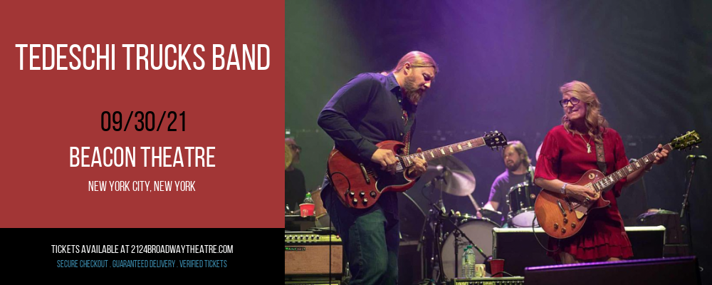 Tedeschi Trucks Band at Beacon Theatre tickets Tedeschi Trucks Band at Beacon Theatre