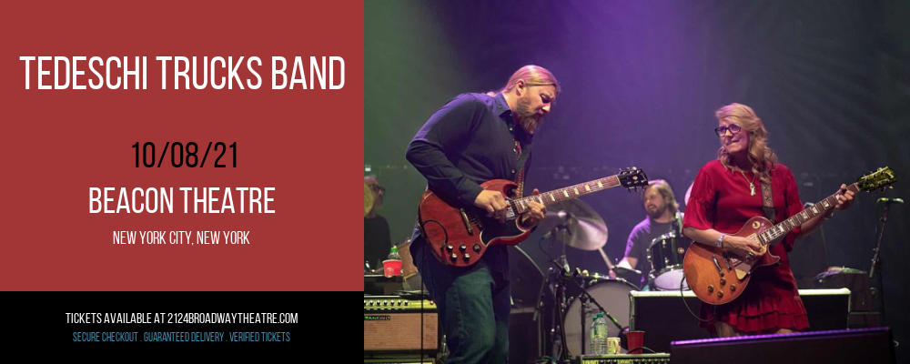 Tedeschi Trucks Band at Beacon Theatre tickets Tedeschi Trucks Band at Beacon Theatre