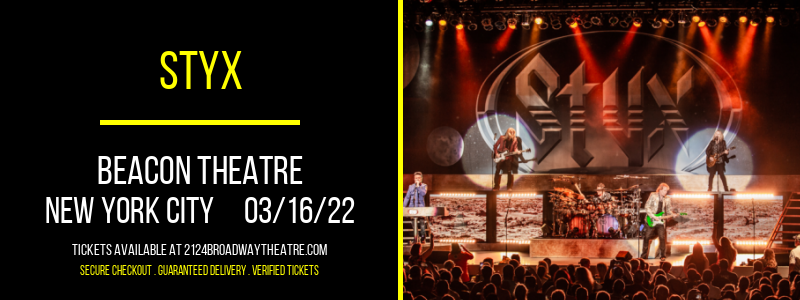 Styx at Beacon Theatre tickets Styx at Beacon Theatre