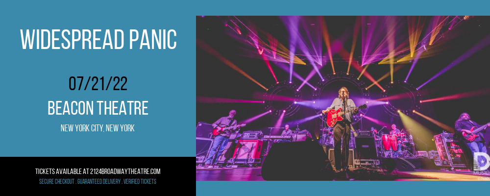 Widespread Panic at Beacon Theatre tickets Widespread Panic at Beacon Theatre
