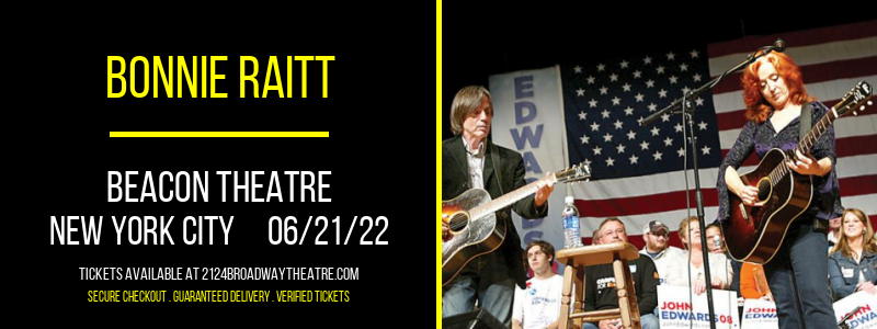 Bonnie Raitt at Beacon Theatre tickets Bonnie Raitt at Beacon Theatre