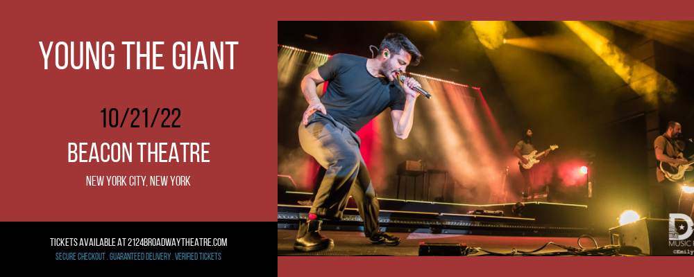 Young the Giant at Beacon Theatre tickets Young the Giant at Beacon Theatre