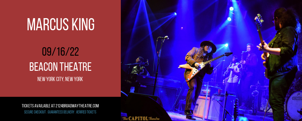 Marcus King at Beacon Theatre tickets Marcus King at Beacon Theatre