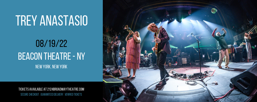 Trey Anastasio at Beacon Theatre tickets Trey Anastasio at Beacon Theatre