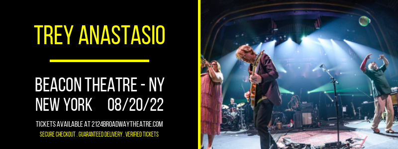 Trey Anastasio at Beacon Theatre tickets Trey Anastasio at Beacon Theatre