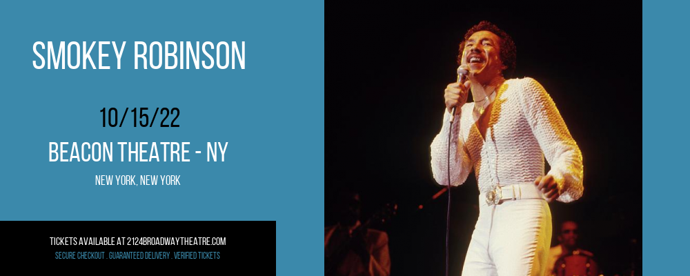 Smokey Robinson at Beacon Theatre