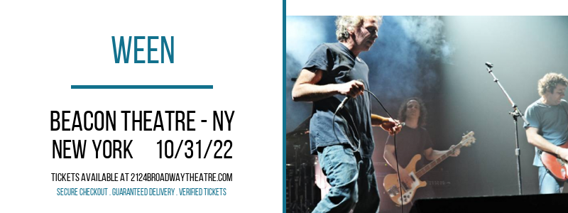 Ween at Beacon Theatre tickets Ween at Beacon Theatre