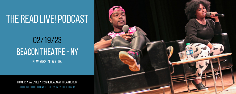 The Read Live! Podcast at Beacon Theatre