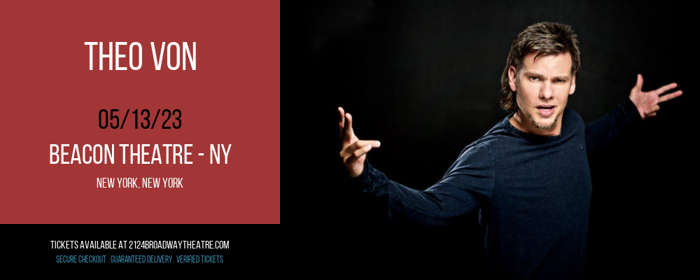 Theo Von at Beacon Theatre tickets Theo Von at Beacon Theatre