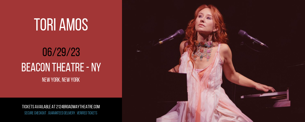 Tori Amos at Beacon Theatre tickets Tori Amos at Beacon Theatre