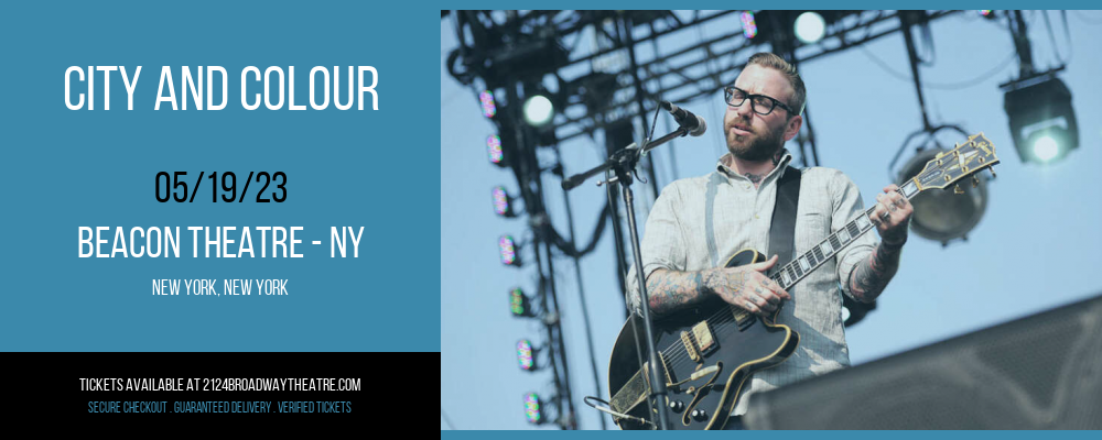 City and Colour at Beacon Theatre