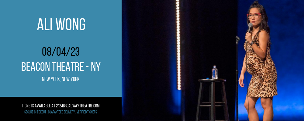 Ali Wong at Beacon Theatre tickets Ali Wong at Beacon Theatre