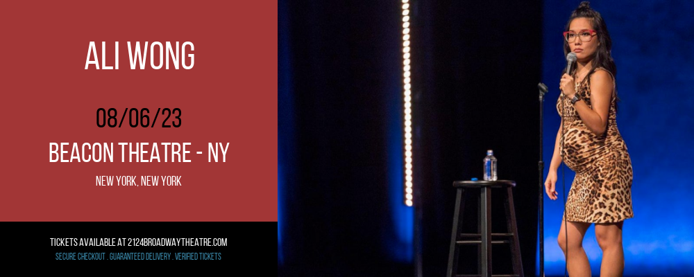 Ali Wong at Beacon Theatre tickets Ali Wong at Beacon Theatre