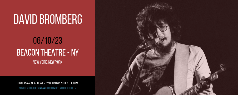David Bromberg at Beacon Theatre tickets David Bromberg at Beacon Theatre