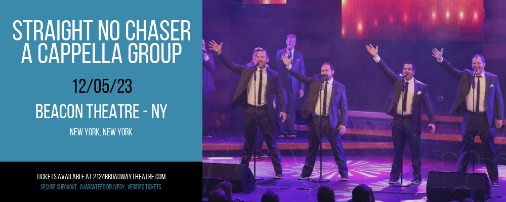 Straight No Chaser - A Cappella Group at Beacon Theatre - NY