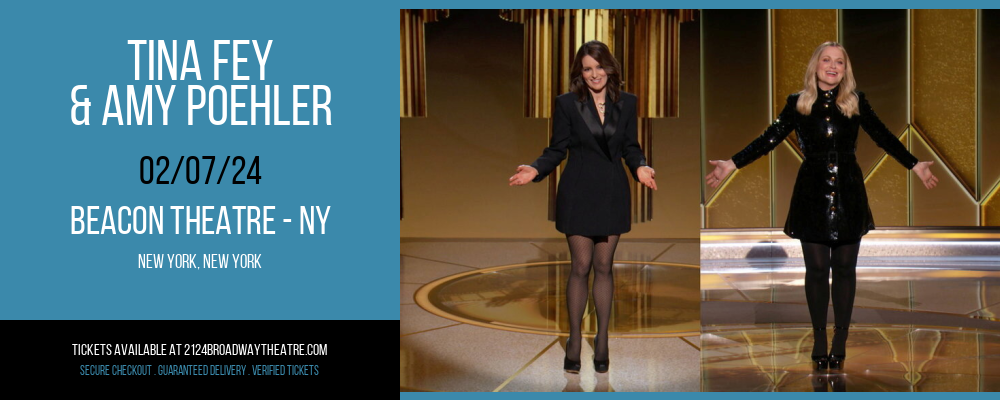 Tina Fey & Amy Poehler at Beacon Theatre - NY