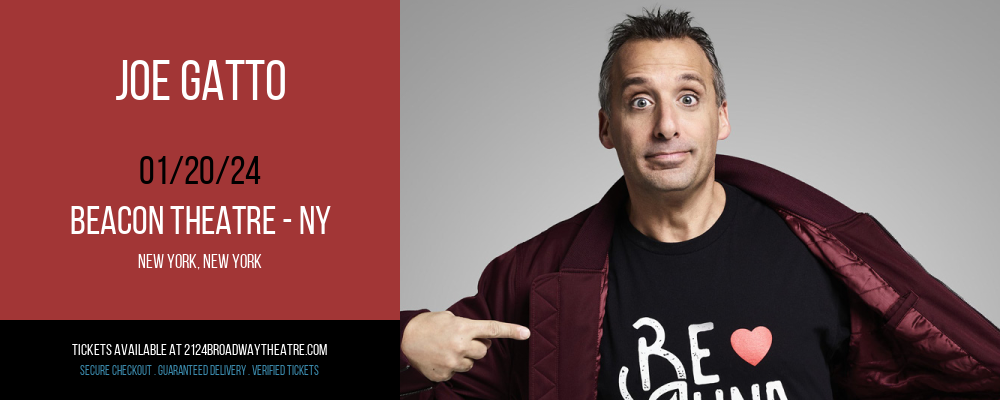 Joe Gatto at Beacon Theatre - NY