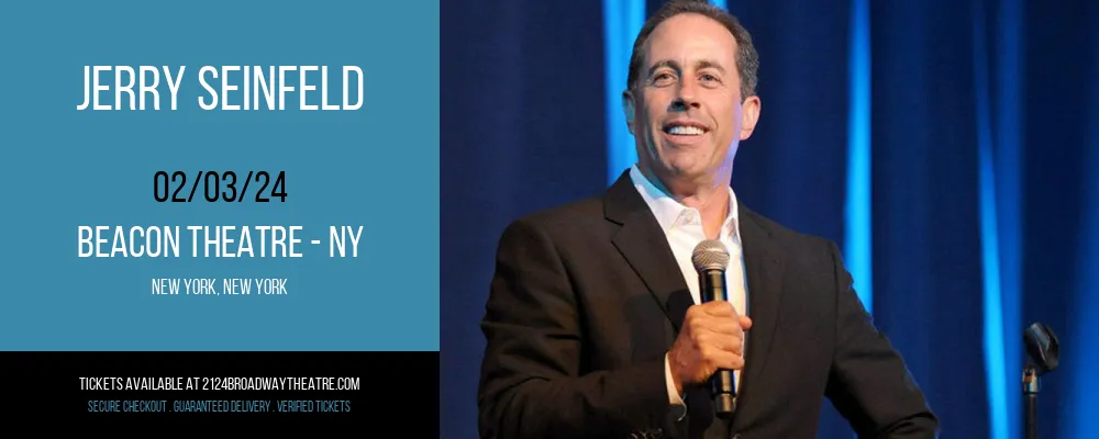 Jerry Seinfeld at Beacon Theatre - NY