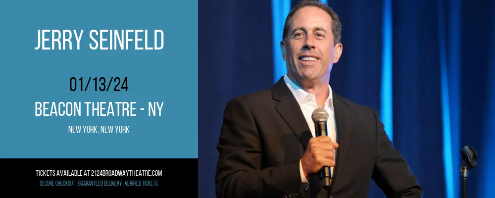 Jerry Seinfeld at Beacon Theatre - NY