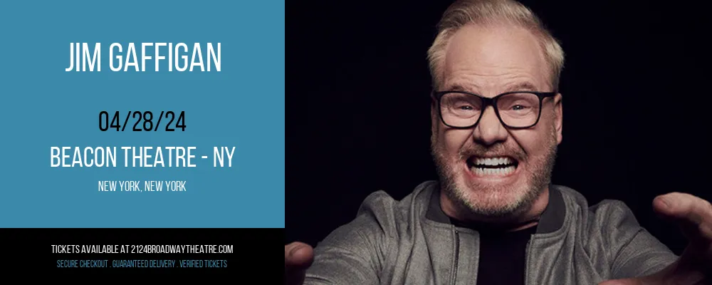 Jim Gaffigan at Beacon Theatre - NY