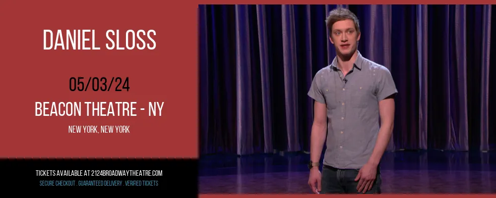 Daniel Sloss at Beacon Theatre - NY