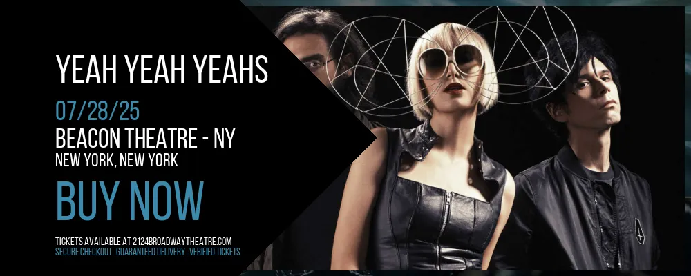 Yeah Yeah Yeahs at Beacon Theatre - NY