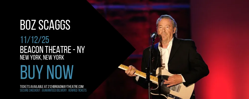 Boz Scaggs at Beacon Theatre - NY