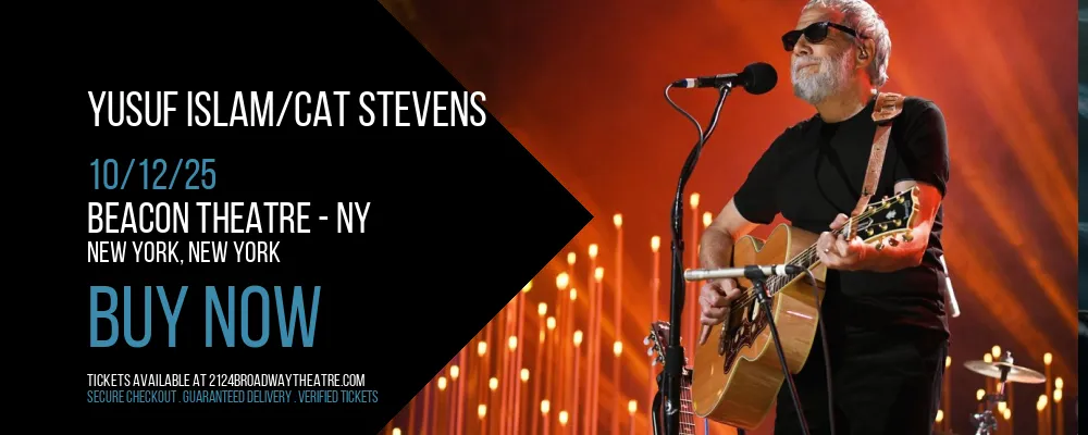 Yusuf Islam/Cat Stevens at Beacon Theatre - NY